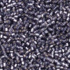 DB2167 Prussian Blue Silver Lined Dyed Duracoat Miyuki 11/0 Delica Beads, 5.2g a...