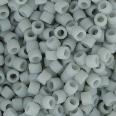 DB2281  Glazed Opaque Cadet Grey Size 11/0 Miyuki Delica Beads, 5.2gm approx.