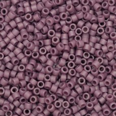 DB2295  Frost Opaque Glazed Plum Size 11/0 Miyuki Delica Beads, 5.2gm approx.