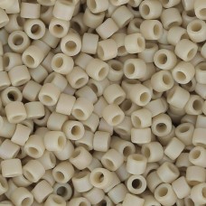 DB2301  Frost Opaque Glazed Ivory Rainbow Size 11/0 Miyuki Delica Beads, 5.2gm ...