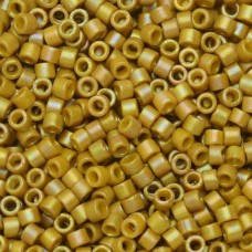 DB2303  Frost Opaque Glazed Rainbow Pistachio Size 11/0 Miyuki Delica Beads, 5....