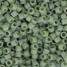 DB2310  Frost Opaque Glazed Rainbow Kiwi Size 11/0 Miyuki Delica Beads, 5.2gm a...