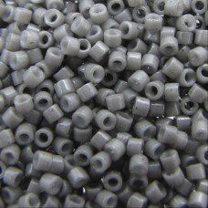DB2367 Duracoat Opaque Slate Grey size 11/0 Miyuki Delica Beads, 5.2g approx.