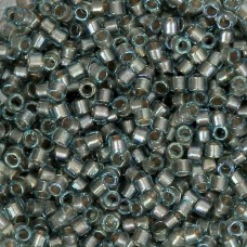 DB2379 Blue Silver Fancy Lined Size 11/0 Miyuki Delica Beads, 5.2gm