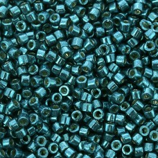 DB2513 Capri Blue Galvanised Duracoat, size 11/0 Miyuki Delica Beads, 5.2g appro...