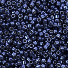 DB2517 Mermaid Blue Galvanised Duracoat, size 11/0 Miyuki Delica Beads, 5.2g app...