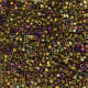 Purple Metallic Gold, Colour Code 0029, Size 11/0 Cut Miyuki Delica Beads, 5.2g approx. Purple Metallic Gold, Colour Code 0029, Size 11/0 Cut Miyuki Delica Beads, 5.2g approx.