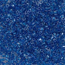 Blue Cerulean Sparkle Crystal Lined, Colour Code 0920, Size 11/0 Cut  Miyuki Del...