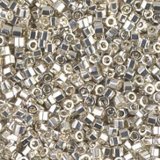 Galvanised Silver, Colour Code 0035, Miyuki Size 11/0  Cut  Miyuki Delica Beads,...