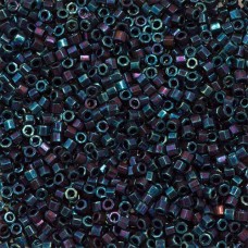 Purple AB Metallic, Colour Code 0025, Size 11/0  Cut  Miyuki Delica Beads, 5.2g ...