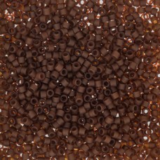 DB2403, Matte Transparent Root Beer, Size 11/0 Miyuki Delica Beads, 5.2g pack