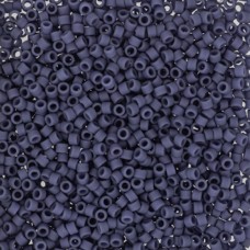 DB2408, Matte Opaque Steel Blue, Size 11/0 Miyuki Delica Beads, 5.2g pack