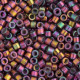 DB1014 Dark Bronze Violet AB Metallic Gold Luster, Size 11/0 Miyuki Delica Beads, 5.2g approx. DB1014 Dark Bronze Violet AB Metallic Gold Luster, Size 11/0 Miyuki Delica Beads, 5.2g approx.
