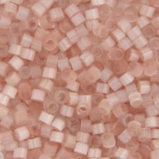DB0826 Light Pink Blush Silk Satin, Size 11/0 Miyuki Delica Beads, 5.2g approx. ...