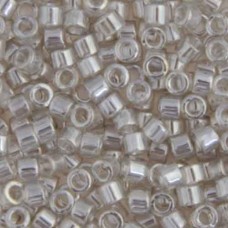DB1477 Pale Taupe Transparent Luster, Size 11/0 Miyuki Delica Beads, 5.2g approx...