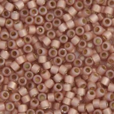 DB1459B Pink Shell Opal Silver Lined, Size 11/0 Miyuki Delica Beads, 50gm bag *B...