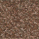 DBSC-0037 Crystal Copper Lined Hex Cut Miyuki Size 15/0 Delica, Colour code 0037, Approx. 5.2g DBSC-0037 Crystal Copper Lined Hex Cut Miyuki Size 15/0 Delica, Colour code 0037, Approx. 5.2g