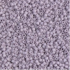 DBS0356 Matted Opaque Light Mauve Miyuki 15/0 Miyuki Delica Beads, colour 0356, 5.2g approx. DBS0356 Matted Opaque Light Mauve Miyuki 15/0 Miyuki Delica Beads, colour 0356, 5.2g approx.
