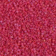 DBS0362 Opaque Red AB Matted Miyuki 15/0 Miyuki Delica Beads, colour 0362, 5.2g approx. DBS0362 Opaque Red AB Matted Miyuki 15/0 Miyuki Delica Beads, colour 0362, 5.2g approx.