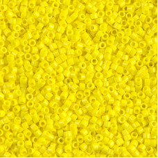 DBS0721 Opaque Yellow Miyuki 15/0 Miyuki Delica Beads, colour 0721, 5.2g approx. DBS0721 Opaque Yellow Miyuki 15/0 Miyuki Delica Beads, colour 0721, 5.2g approx.