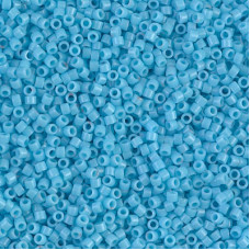 DBS0725  Opaque Light Blue Miyuki 15/0 Miyuki Delica Beads, colour 0725, 5.2g approx.