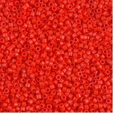 DBS0727  Opaque Light Siam Miyuki 15/0 Miyuki Delica Beads, colour 0727, 5.2g approx.