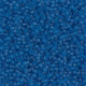DBS0768 Matte Transparent Capri Blue, Colour 0768 Size 15/0 Miyuki Delica Beads, 5.2g approx. DBS0768 Matte Transparent Capri Blue, Colour 0768 Size 15/0 Miyuki Delica Beads, 5.2g approx.
