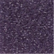 DBS1105 Transparent Light Amethyst, Colour 1105 15/0 Miyuki Delica Beads, 5.2g approx. DBS1105 Transparent Light Amethyst, Colour 1105 15/0 Miyuki Delica Beads, 5.2g approx.