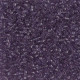 DBS1105  Transparent Light Amethyst, Colour 1105 15/0 Miyuki Delica Beads, 5.2g approx.
