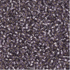 DBS1205 Silverlined Light Amethyst, Colour 1205 15/0 Miyuki Delica Beads, 5.2g approx. DBS1205 Silverlined Light Amethyst, Colour 1205 15/0 Miyuki Delica Beads, 5.2g approx.