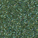 DBS1247  Transparent Olive AB, Colour 1247 15/0 Miyuki Delica Beads, 5.2g approx.