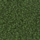 DBS1267 Matte Transparent Olive, Colour 1267 15/0 Miyuki Delica Beads, 5.2g approx. DBS1267 Matte Transparent Olive, Colour 1267 15/0 Miyuki Delica Beads, 5.2g approx.