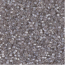 DBS1485 Transparent Lt.Taupe Luster, Colour 1485 15/0 Miyuki Delica Beads, 5.2g approx. DBS1485 Transparent Lt.Taupe Luster, Colour 1485 15/0 Miyuki Delica Beads, 5.2g approx.