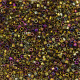 DBLC0029 Purple Metallic Gold Hex Cut Size 8/0 Miyuki Delica Beads, Approx 5.2gr, Colour Code -0029 DBLC0029 Purple Metallic Gold Hex Cut Size 8/0 Miyuki Delica Beads, Approx 5.2gr, Colour Code -0029