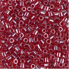 DBL0098 Transparent Light Siam Luster Size 8/0 Miyuki Delica Beads, Colour Code ...