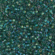 DBM0175 Emerald Transparent AB, Size 10/0 Miyuki Delica Beads, Colour code -0175 - Approx. 5.2g DBM0175 Emerald Transparent AB, Size 10/0 Miyuki Delica Beads, Colour code -0175 - Approx. 5.2g