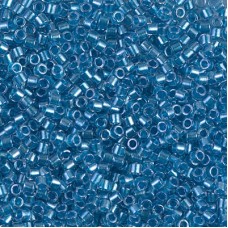 DBM0905 Sparkling Aqua Lined Crystal, Size 10/0  Miyuki Delica Beads, Colour cod...