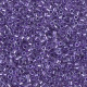 DBM0906 Sparkling Purple Lined Crystal, Size 10/0 Miyuki Delica Beads, Colour code 0906 - Approx. 5.2g DBM0906 Sparkling Purple Lined Crystal, Size 10/0 Miyuki Delica Beads, Colour code 0906 - Approx. 5.2g