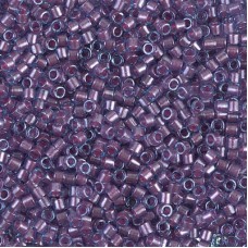 DBM0922 Sparkling Rose Lined Aqua, Size 10/0  Miyuki Delica Beads, Colour 922 - ...