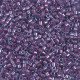 DBM0922 Sparkling Rose Lined Aqua, Size 10/0 Miyuki Delica Beads, Colour 922 - Approx. 5.2g DBM0922 Sparkling Rose Lined Aqua, Size 10/0 Miyuki Delica Beads, Colour 922 - Approx. 5.2g