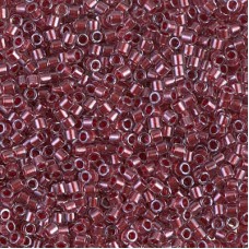 DBM0924 Sparkling Cranbverry Lined Crystal, Size 10/0  Miyuki Delica Beads, Colo...