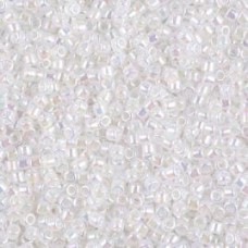DBM0222 White Opal AB, Size 10/0  Miyuki Delica Beads, Colour code -222 - 5.2gm ...