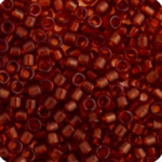 DBM0709 Amber Transparent, Size 10/0  Miyuki Delica Beads, Colour 709 - Approx. ...