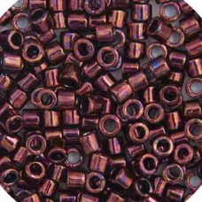 DBM0012 Raspberry Metallic, Size 10/0  Miyuki Delica Beads, Colour code -12 - Ap...