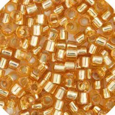 DBM0042 Miyuki  Miyuki Delica Beads Beads Gold Silver Lined, Size 10/0 ,  Approx...