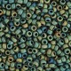 Green AB Matte Metallic Miyuki 15/0 Seed Beads, colour 2008, 100g Wholesale pack