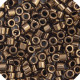 DBSC-0022 Bronze Metallic Size 15/0 Cut Miyuki Delica Beads, Colour code 0022, Approx. 5.2g DBSC-0022 Bronze Metallic Size 15/0 Cut Miyuki Delica Beads, Colour code 0022, Approx. 5.2g