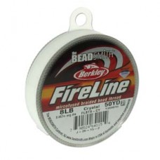 Fireline Thread, 8lb Crystal Clear 50yd 0.008