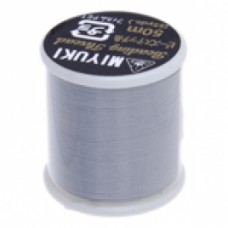 Silver Miyuki Beading Thread - 50m reel