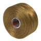 Gold S-Lon D Tex 45 beading cord Gold S-Lon D Tex 45 beading cord